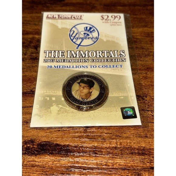 Billy Martin The Immortal’s 2005 Medallion Baseball Hall of Fame Yankees Coin - Picture 4 of 7